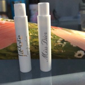 Mini Dior perfumes